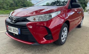 Red Toyota Vios 2021 for sale in Quezon City