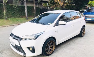 White Toyota Yaris 2016 for sale in Quezon