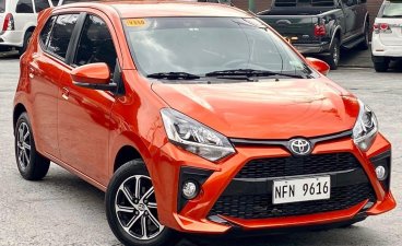 Orange Toyota Wigo 2020 for sale in Makati 
