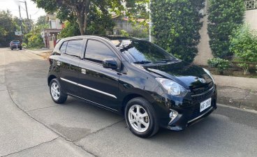 Black Toyota Wigo 2017 for sale in Quezon