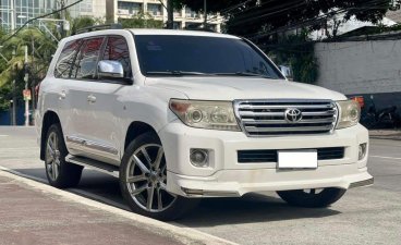 Pearl White Toyota Land Cruiser 2009 for sale in Automatic
