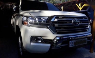 Pearl White Toyota Land Cruiser 2021 for sale in San Mateo
