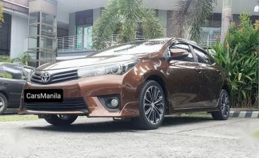 Brown Toyota Altis 2015 for sale in Parañaque