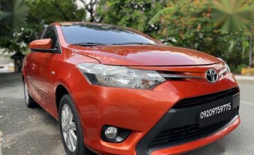 Sell Orange 2018 Toyota Vios in Quezon City