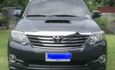 Grey Toyota Fortuner 2015 for sale in Manila