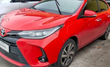 Selling Red Toyota Vios 2021 in Quezon