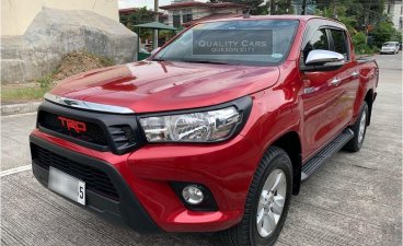 Sell Red 2017 Toyota Hilux in Quezon City