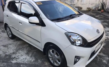 White Toyota Wigo 2016 for sale in Automatic