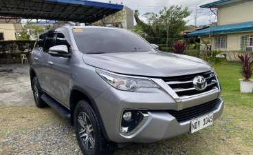 Silver Toyota Fortuner 2016 for sale in Manual