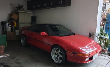 Red Toyota Mr2 1990 for sale