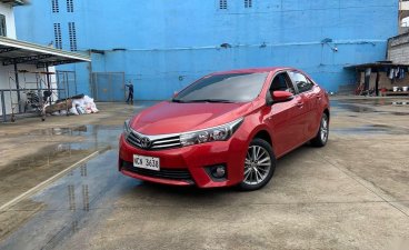 Red Toyota Corolla Altis 2017 for sale 