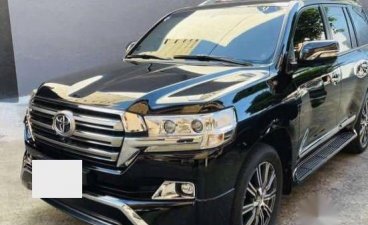 Black Toyota Land Cruiser 2016 for sale in Automatic