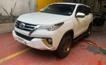 Pearl White Toyota Fortuner 2018 for sale in San Juan