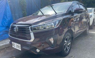 Selling Red Toyota Innova 2021 in Quezon City