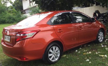 Orange Toyota Vios 2016 for sale in Muntinlupa 