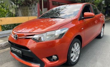 Orange Toyota Vios 2018 for sale in Quezon City