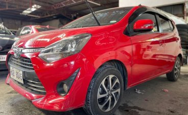 Red Toyota Wigo 2020 for sale in Quezon City