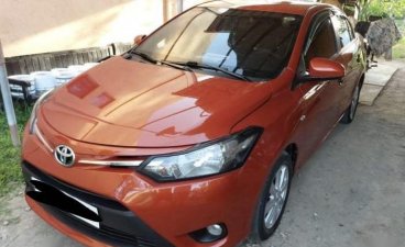 Orange Toyota Vios 2018 for sale 