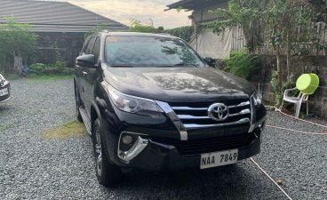 Black Toyota Fortuner 2018 for sale in Quezon City