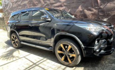 Black Toyota Fortuner 2018 for sale in Quezon