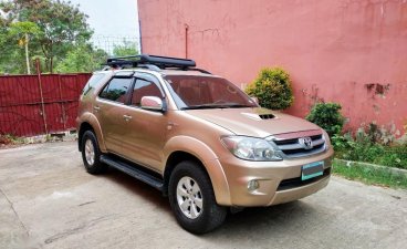 Beige Toyota Fortuner 2007 for sale in Marikina