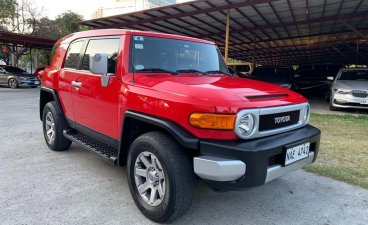 Red Toyota FJ Cruiser 2017 for sale in Pasig 