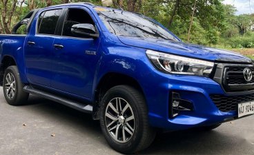 Blue Toyota Hilux 2018 for sale in Pasig