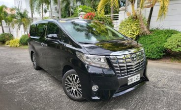 Black Toyota Alphard 2018 for sale in Malabon