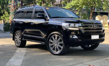 Black Toyota Land Cruiser 2018 for sale in Quezon City
