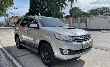 Silver Toyota Fortuner 2015 for sale in Quezon