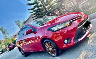 Red Toyota Vios 2013 for sale in Automatic