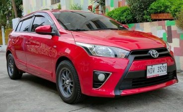 Selling Red Toyota Yaris 2016 in Bacoor