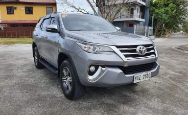 Silver Toyota Fortuner 2017 for sale in Noveleta