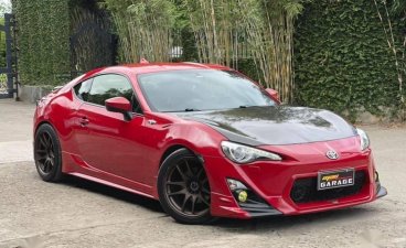 Red Toyota 86 2014 for sale in Quezon City