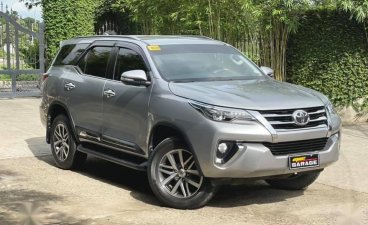 Silver Toyota Fortuner 2017 for sale in Automatic