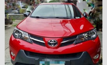 Selling Red Toyota Rav4 2013 in San Mateo