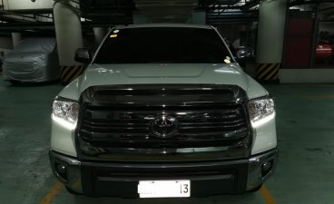 Pearl White Toyota Tundra 2017 for sale in Makati