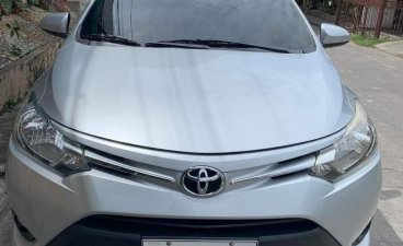 Silver Toyota Vios 2014 for sale in Las Pinas