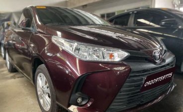 Red Toyota Vios 2021 for sale in Quezon City