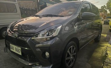 Grey Toyota Wigo 2021 for sale in Quezon City