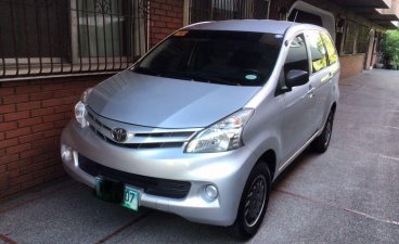 Silver Toyota Avanza 2013 for sale in Mandaluyong