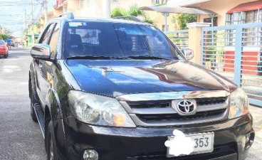 Sell Black 2008 Toyota Fortuner in Quezon City