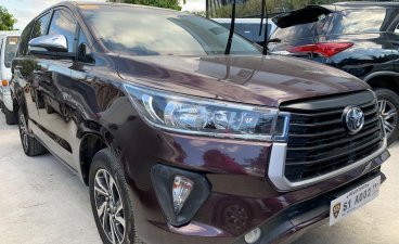 Red Toyota Innova 2021 for sale in Quezon City