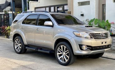 Silver Toyota Fortuner 2015 for sale in Balanga