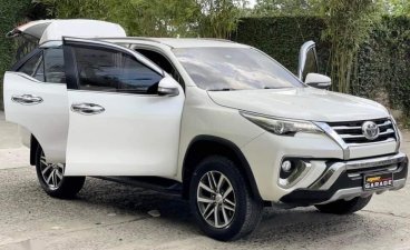 Pearwhite Toyota Fortuner 2017 for sale in Manila