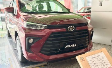Red Toyota Avanza 2022 for sale in Manila