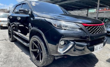 Black Toyota Fortuner 2017 for sale in Las Pinas
