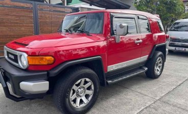 Selling Red Toyota FJ Cruiser 2017 in Guagua