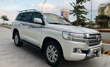 Sell Pearl White 2019 Toyota Land Cruiser in Manila