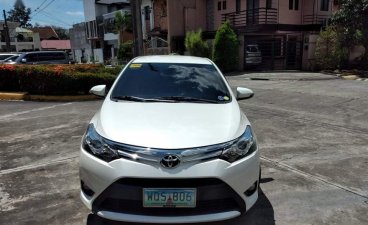 Selling Pearl White Toyota Vios 2018 in Quezon 